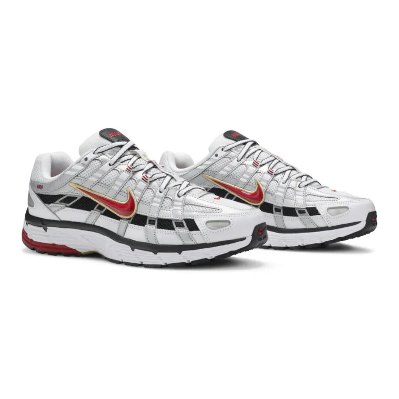 Nike P-6000 CNPT 'Metallic Silver Red'