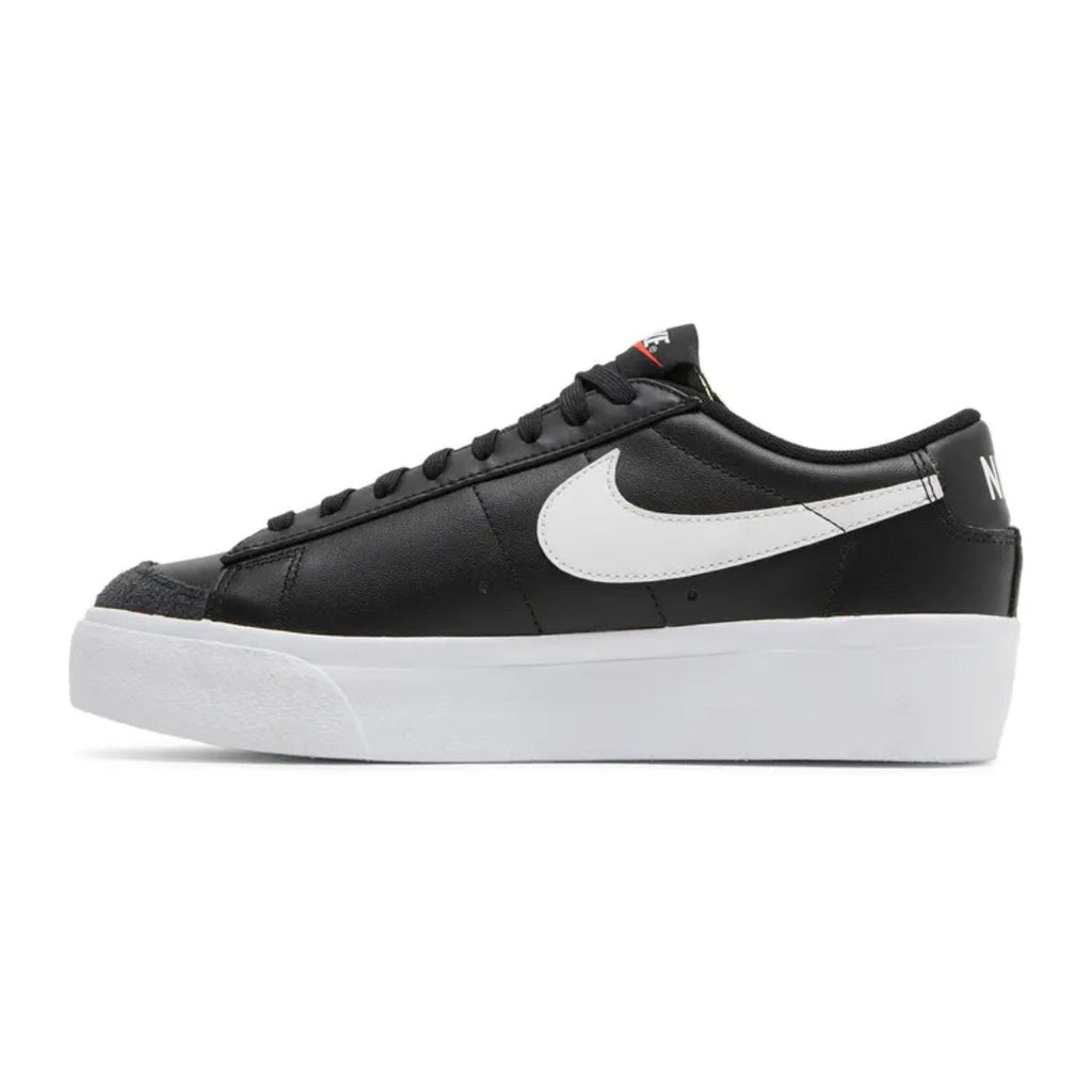 Nike Wmns Blazer Low Platform 'Black White'