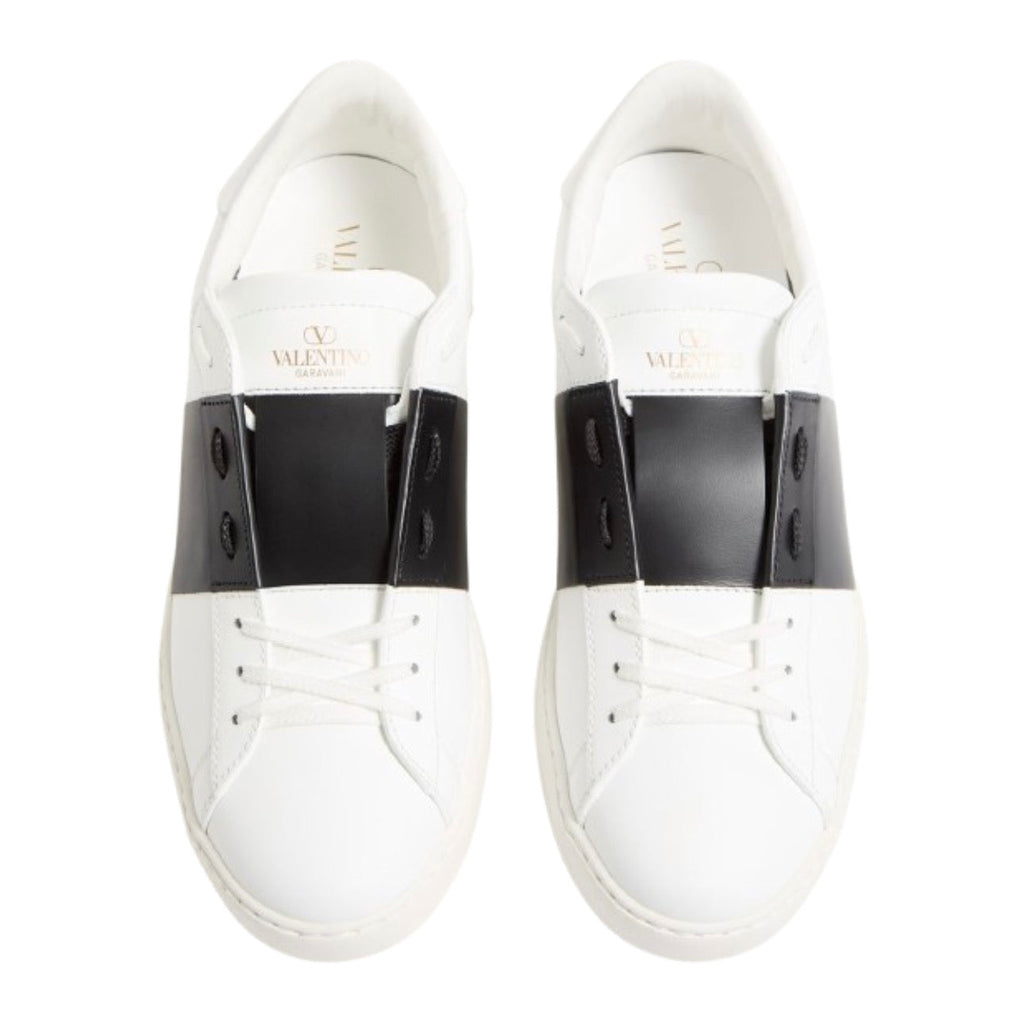 Valentino Open Sneaker 'White Black'