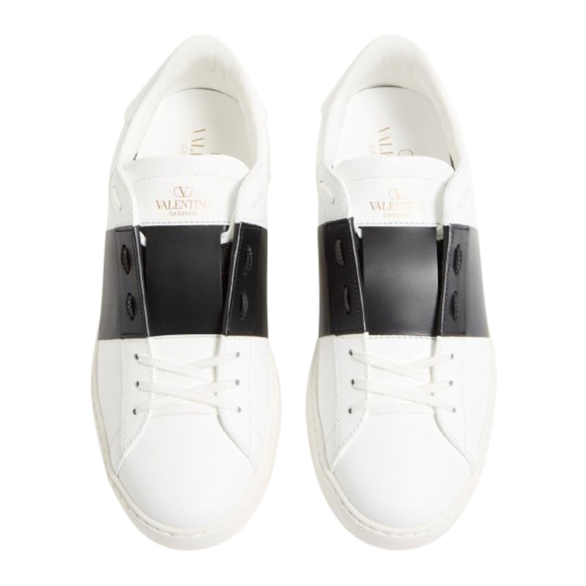 Valentino Open Sneaker 'White Black'