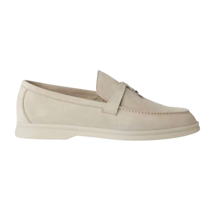 Loro piana Summer Charms Walk Loafer'Powder Pearl'