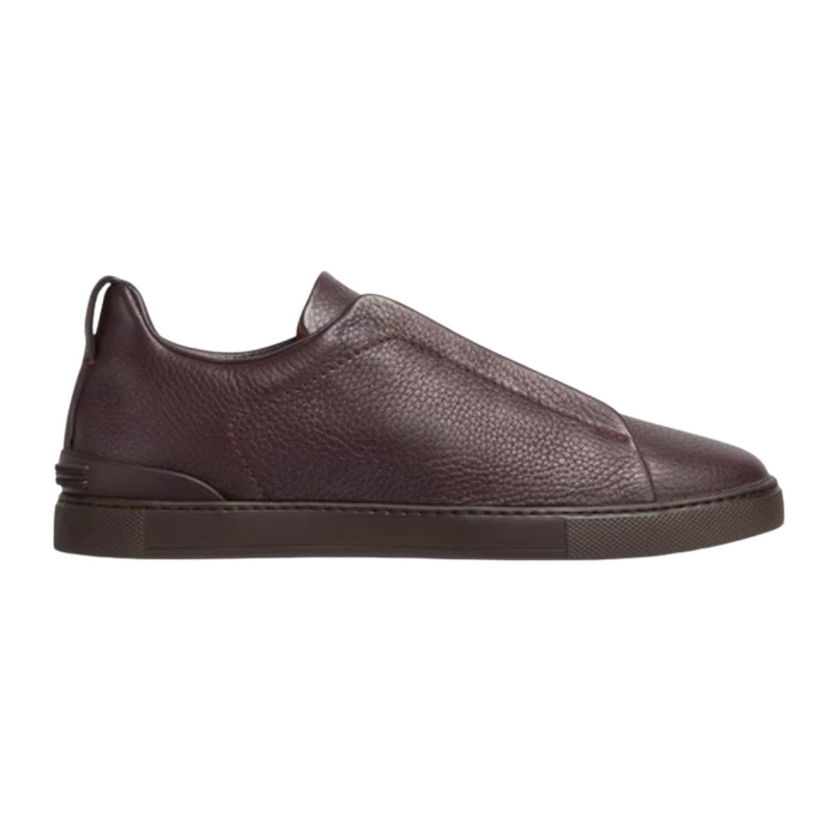 Zegna Triple Stitch™ Sneaker 'Dark Brown Deerskin'