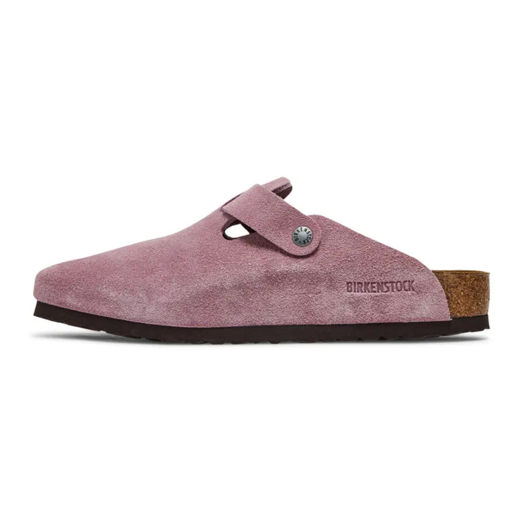 Stussy x Birkenstock Boston Shaggy 'Dusty Pink'