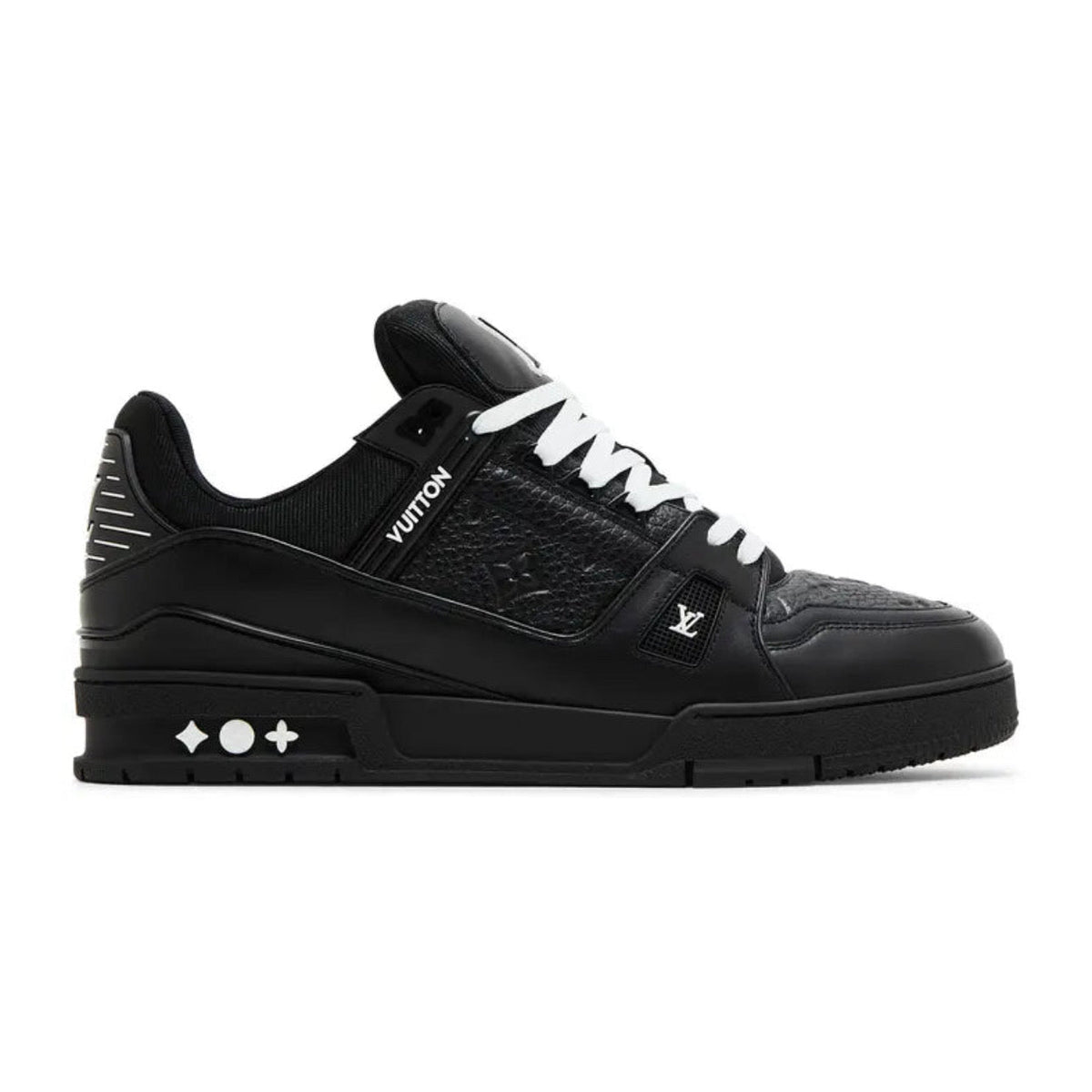 Louis Vuitton Trainer 'Embossed Monogram - Black'