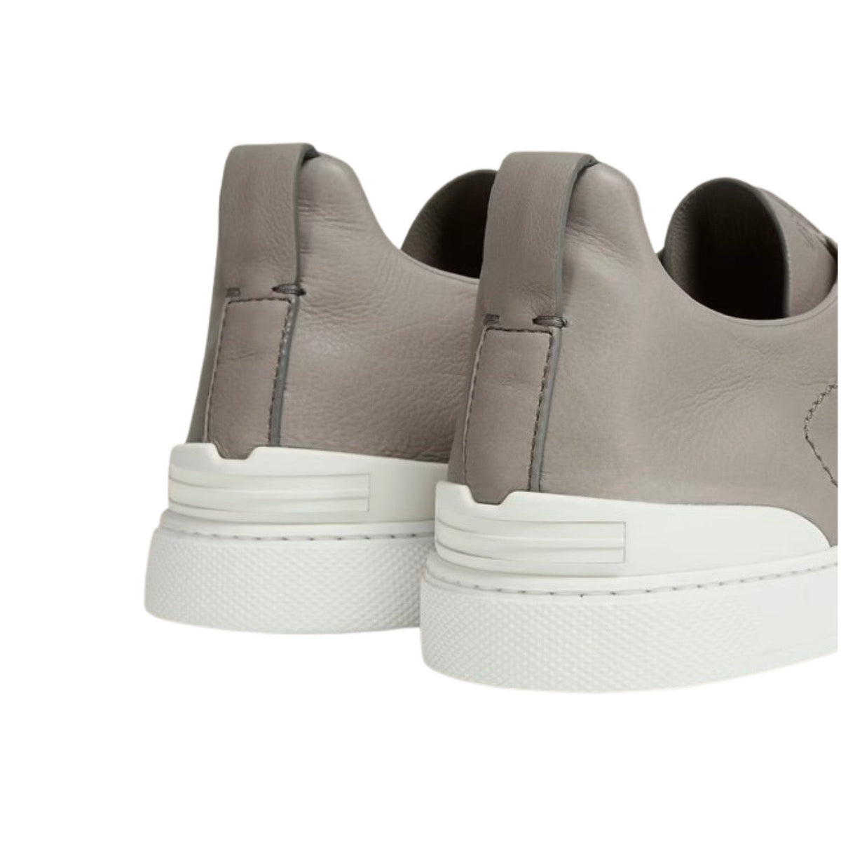 Zegna Triple Stitch™ Sneaker 'Light Grey Leather'
