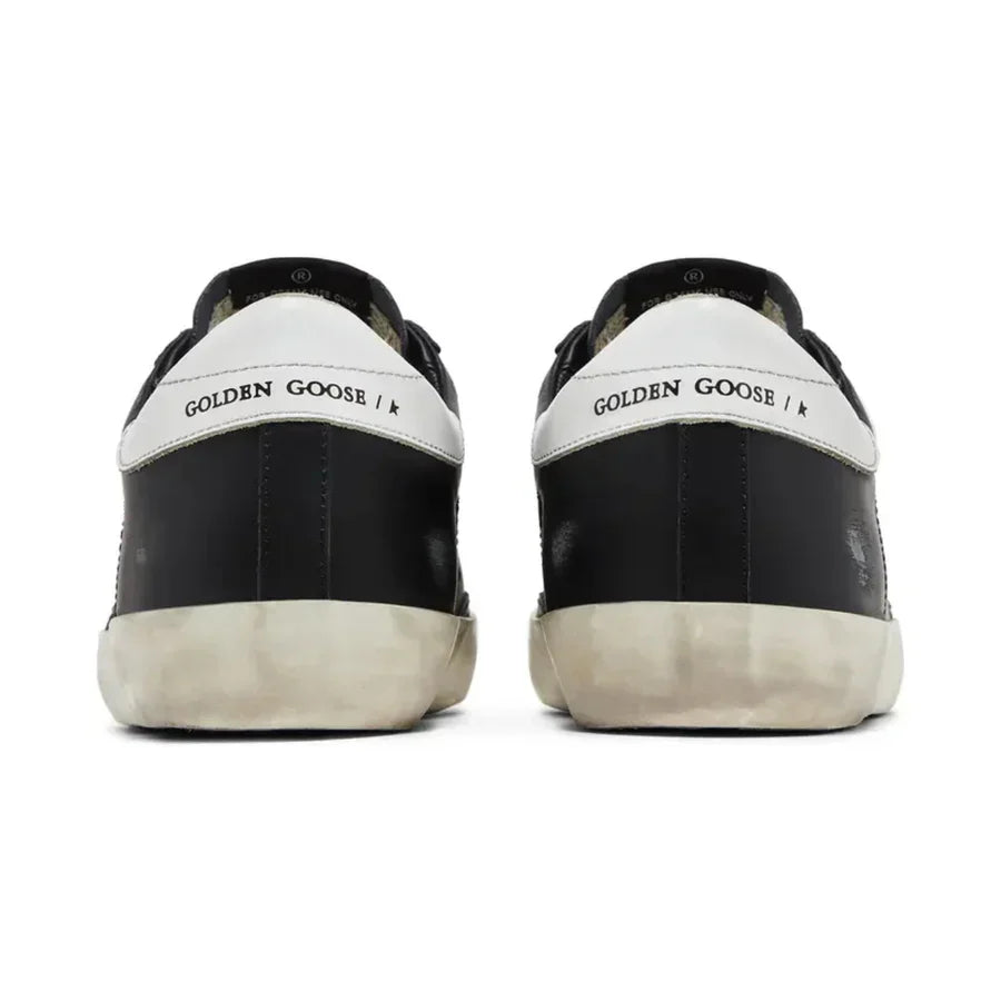 Golden Goose Super-Star – Black White Leather