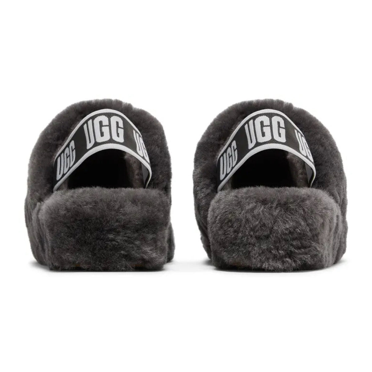 UGG Fluff Yeah Slide 'Charcoal'