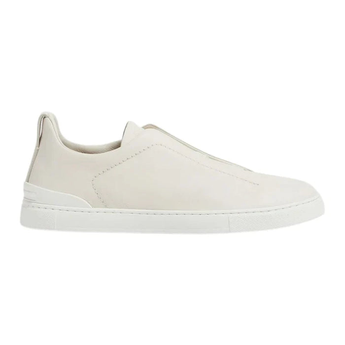 Zegna White Triple Stitch™ SECONDSKIN Sneakers