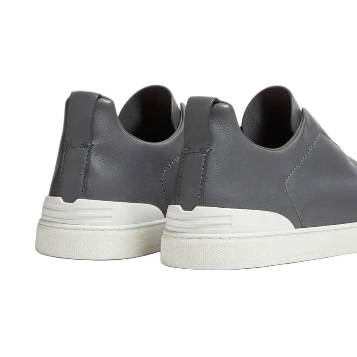 Zegna Triple Stitch™ SECONDSKIN Sneaker 'Dark Grey'