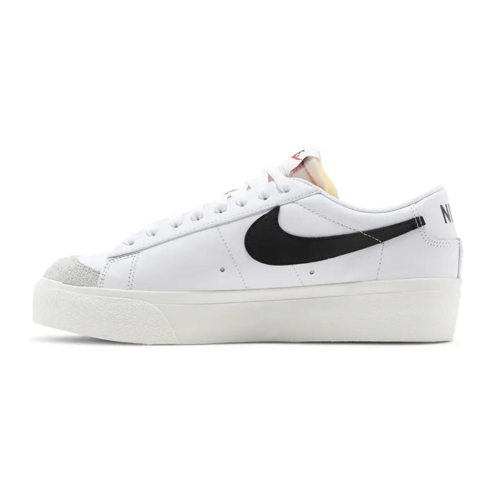 Nike Wmns Blazer Low Platform 'White Black'