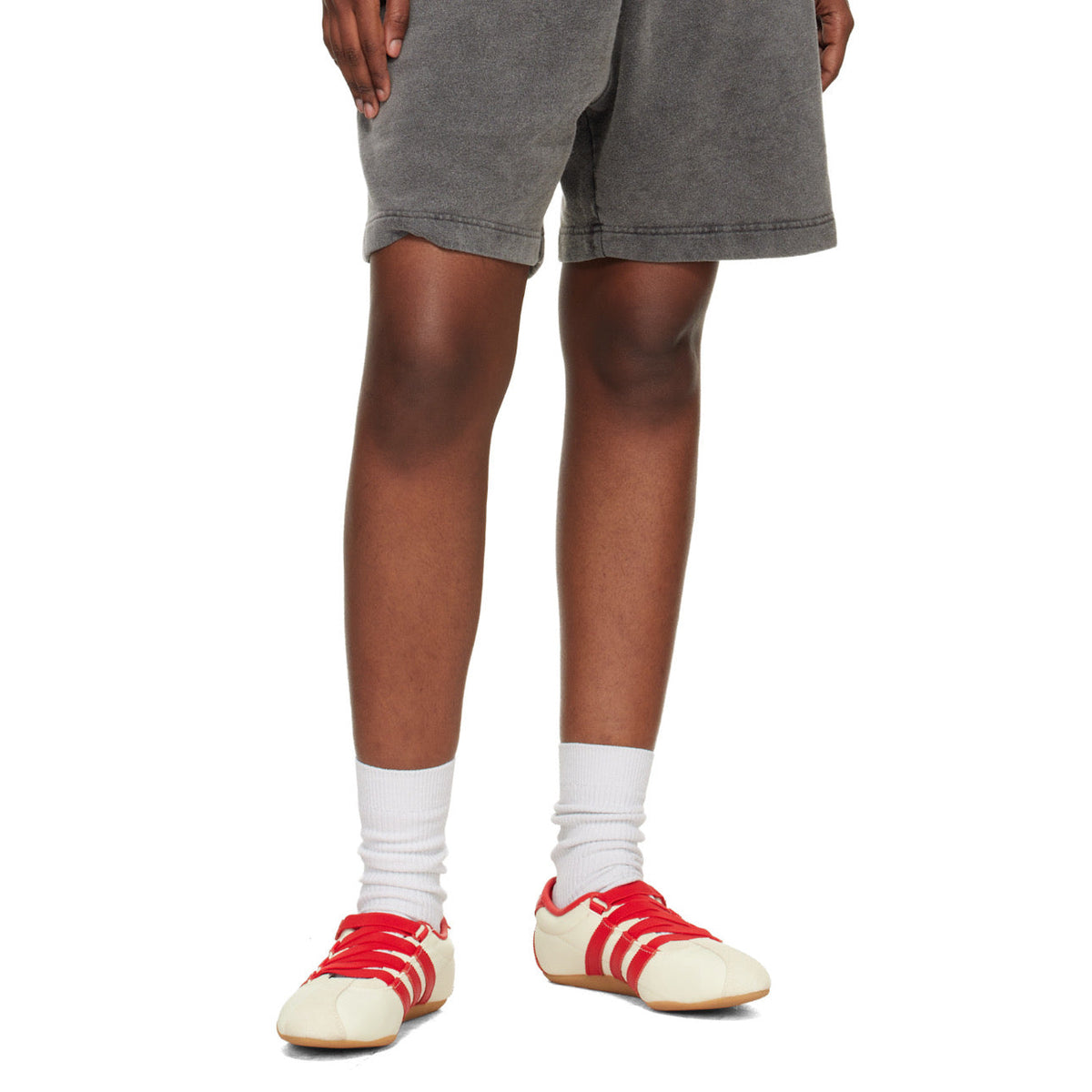 Adidas White & Red Tokyo Mary Jane