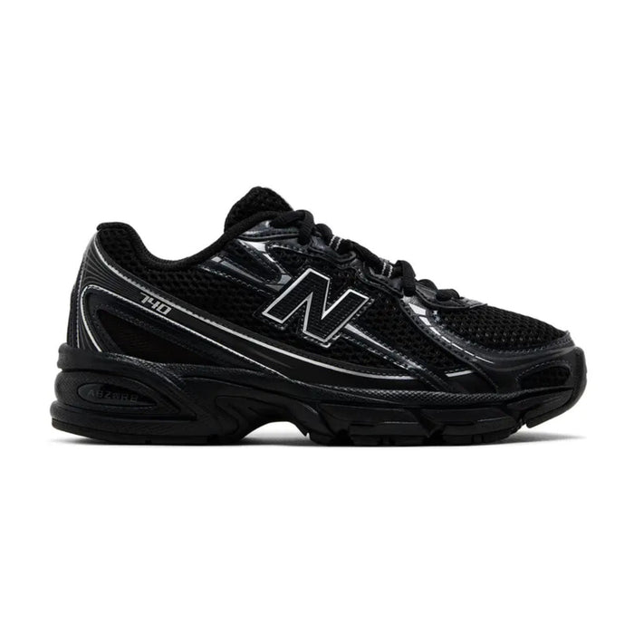 New Balance 740 Big Kid 'Black Silver Metallic'