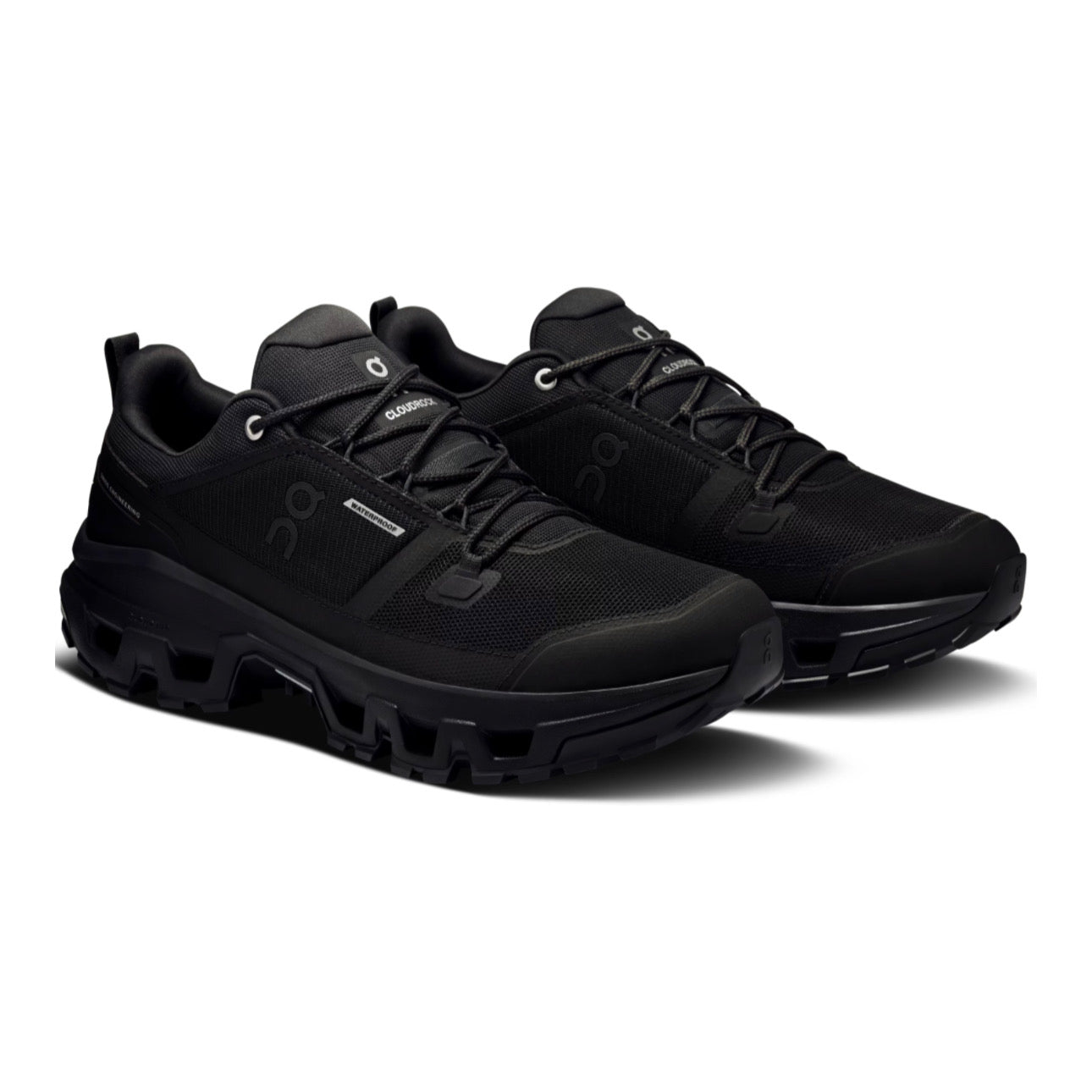 On Running Cloudrock Low Waterproof
All Black