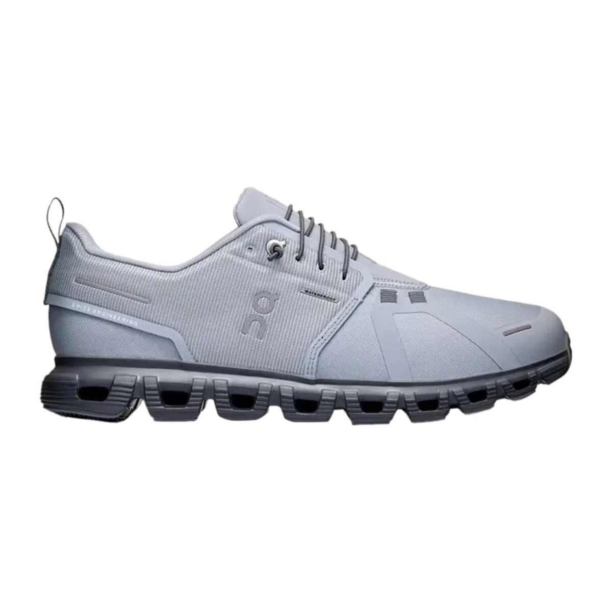 On Running Cloud 6 Waterproof Alloy Wolf